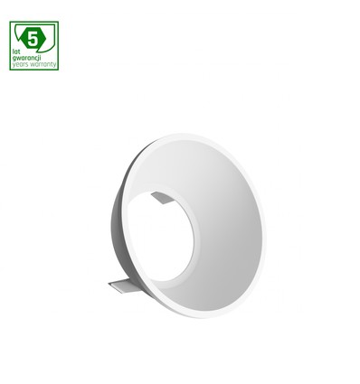 Reflektor för Orbito 10W infälld och utanpåliggande spot - Ø70mm, vit matt