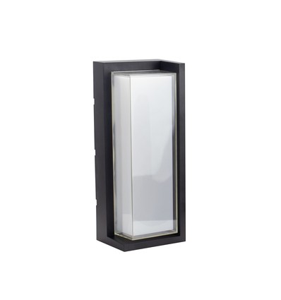 20W Verto Block CCT vägglampa - 120lm/W, IP65, svart, justerbar ljusfärg, fasadbelysning
