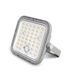 LED solcellprojektör - med rörelsesensor, 5000K