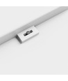 Nymphea Optima taklampa 65W - CCT, 230V, 120°, IP20, Ø600x50mm, vit, svart, rund