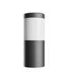 245 Stella Column Vägg 6W GU10 - CCT 230V 270° IP44 IK08 100x120x Svart rund fasadlampa