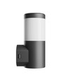 245 Stella Column Vägg 6W GU10 - CCT 230V 270° IP44 IK08 100x120x Svart rund fasadlampa