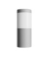 Stella vägglampa 6W GU10 - pelare, CCT, 230V, 270°, IP44, IK08, 100x120x245mm, grå, rund, fasadarmatur