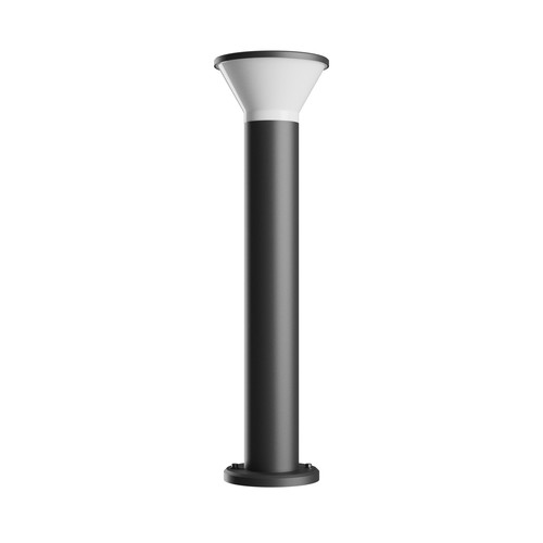 765 Stella Rund 6W GU10 - CCT 230V 270°, IP44, IK08, 210x765mm, svart, rund, trädgårdsbelysning