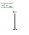 Stella rund 6W GU10 - CCT, 230V, 270°, IP44, IK08, grå, rund trädgårdslampa, 210x765mm