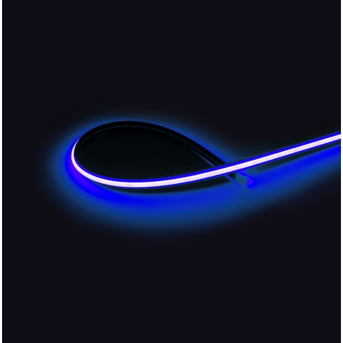 5m 9W/m Blå Dot-free COB-LED strip - IP20, 240 LED per meter, 24V, COB LED