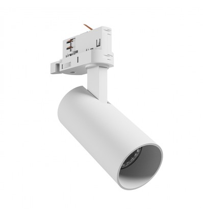 Vit 8W skenspot 3i1 - CCT, spridning 25°, 3-fas, Spectrum
