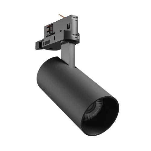 16W 3-fas 3-i-1 skenspotlight - 25°, CCT, svart