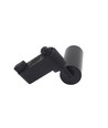 LEDlife 6,5W svart 1-fas skenspot - Dimbar, RA 98, 1F2W