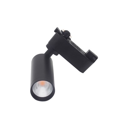 LEDlife 6,5W svart 1-fas skenspot - Dimbar, RA 98, 1F2W