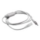 Stickkontakt för 230V LED-list (Slim COB) - 2 meter, inkl. ändpropp, 230V