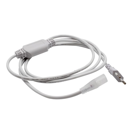 Kontakt till 230V LED strip (Slim COB) - Inkl. ändstycke, 230V