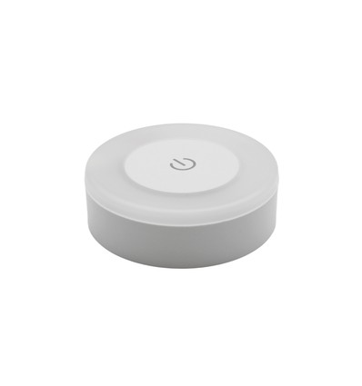 Uppladdningsbar LED-minilampa, magnetisk - Vit, touch dimbar, IP54 inomhus/utomhus