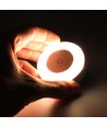 Uppladdningsbar LED-minilampa, magnetisk - Vit, touch dimbar, IP54 inomhus/utomhus
