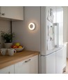 Uppladdningsbar LED-minilampa, magnetisk - Vit, touch dimbar, IP54 inomhus/utomhus