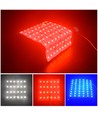 25x25cm 17,5W vikbart RGB+NW LED-ark RA95 - 24V DC, IP20