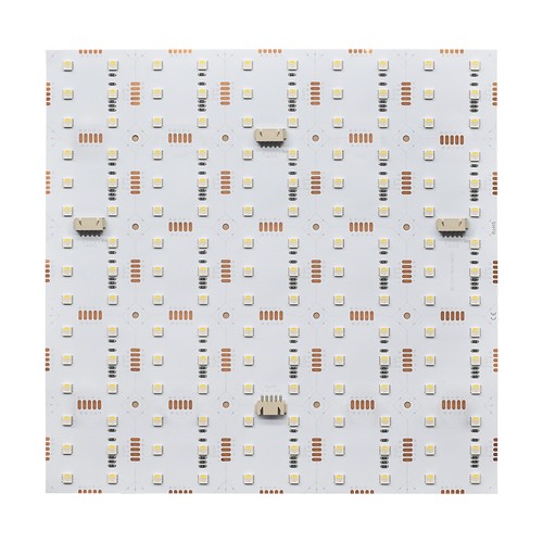 25x25 vikbar RGBW LED-ark RA95 - 15W, IP20, 24V