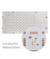 Vikbart LED Ark RGB+NW RA95 - 24V DC, IP20, 49x24cm, 45W