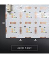 Vikbart LED Ark RGB+NW RA95 - 24V DC, IP20, 49x24, 45W