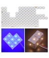 Vikbart LED Ark RGB+NW RA95 - 24V DC, IP20, 49x24, 45W