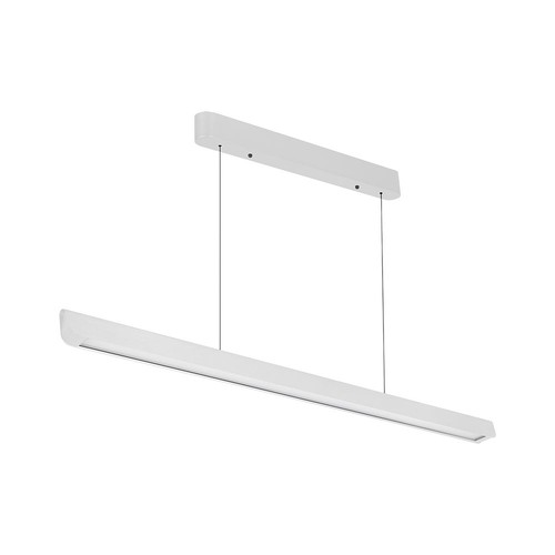 Vt-7-35 LED-lampa 36W - linjär hängande upphängd, Samsung, diffusorplatta typ 3i1 vit
