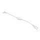Kontakt till 230V LED strip (Slim COB) - Inkl. ändstycke, 230V