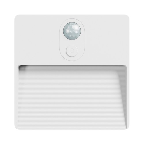 2-pack Uppladdningsbara sensorlampor - Magnet, USB-C, passar för trappor, garderob, nattlampa mm.