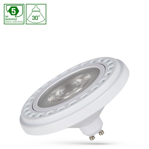 GU10 AR111 20W Premium LED spot, RA90 - 30 grader, vit, 4000K, 5 års garanti