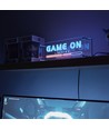 RGB Game On Neon Skylt - Infinity Mirror-effekt, Bluetooth, App-styrning