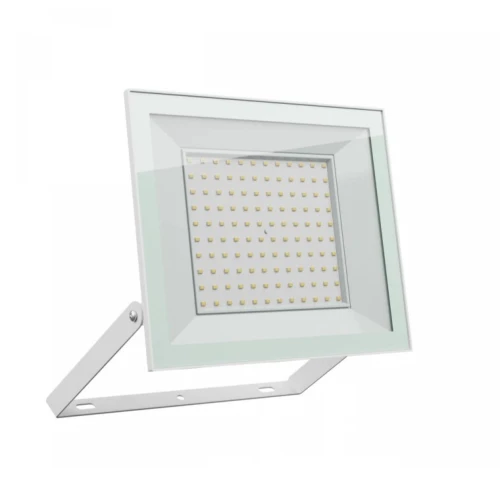 Noctis Lux 4 strålkastare 100W - Varmvitt, 230V, IP65, 251x207x26mm, vit