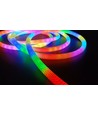 3m RGBIC Neon flex slang komplett set - Vävt rep, Bluetooth App, Fjärrkontroll, USB