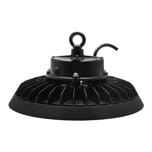 100W/150W/200W PLATEO 4 LED high bay, 155lm/W - IP65, 6500K, 0-10V dimbar, IK09, svart hölje