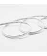 5m 9W/m Ljusblå Dot-free COB-LED strip - 24V DC, IP67, 240 LED/m, 5 års garanti