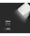 300W VT solpanel 50W - LED projektor, 6000K