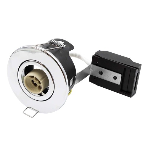 V-Tac downlight - GU10, borstat stål, IP20