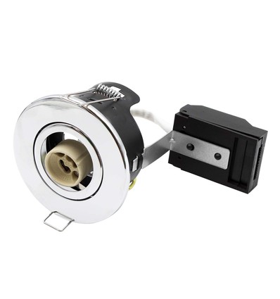 V-Tac downlight - GU10, borstat stål, IP20