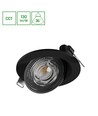 Ø105x35 mm Mobilo taklampa 6,5W - LED, CCT, 230V, 36°, IP20, svart, rund