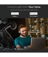 5 st. Wifi LED-lampa - 5W, Tuya/Smart Life, fungerar med Google Home, E27, G45