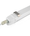 120cm 40W komplett LED-armatur - genomkopplad, IP65, 5000K