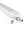 120 cm LED linjär lampa 40W - kopplingsbar, IP65, 5000K, vit