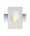 VT-11007 lampa GU10 - rund, vit