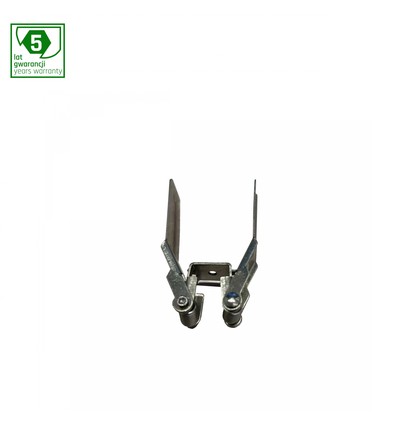 Monteringsfäste för Shift magnetskena - Grå, stål, 25x25x75 mm, 5 års garanti