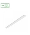 120cm 30W LIMEA SUBTILO LED taklampa - 120lm/W, CCT, vit, IP20, 1200x60x35mm