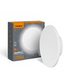 Dome 12W rund LED-vägglampa - IP65, CCT, vit