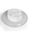 Dome 12W rund LED-vägglampa - IP65, CCT, vit