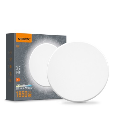 Dome 18W rund LED-vägglampa - IP65, CCT, vit