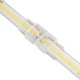 Vattentät skarvkoppling för LED-strip - 8mm, enfärgad, IP68, 5V-24V, för SMD och COB