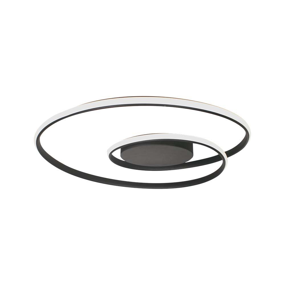 600x50mm Vt 7911 Taklampa 48w Led Metall 4000k Svart Med Triac Dimning Dimbar : Dimbar Kulör : Neutral