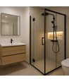 Badrumsstrip, 12W/m 2m vattentät - 2 meter sladd, 24V, COB LED