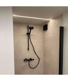 Badrumsstrip, 12W/m 2m vattentät - 2 meter sladd, 24V, COB LED